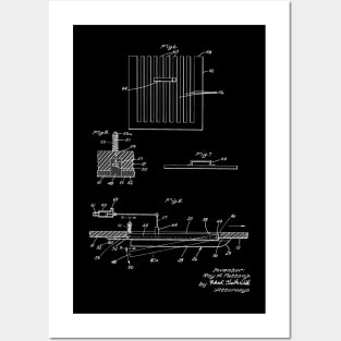 Water Jet Propelled Vintage Patent Hand Drawing Posters and Art